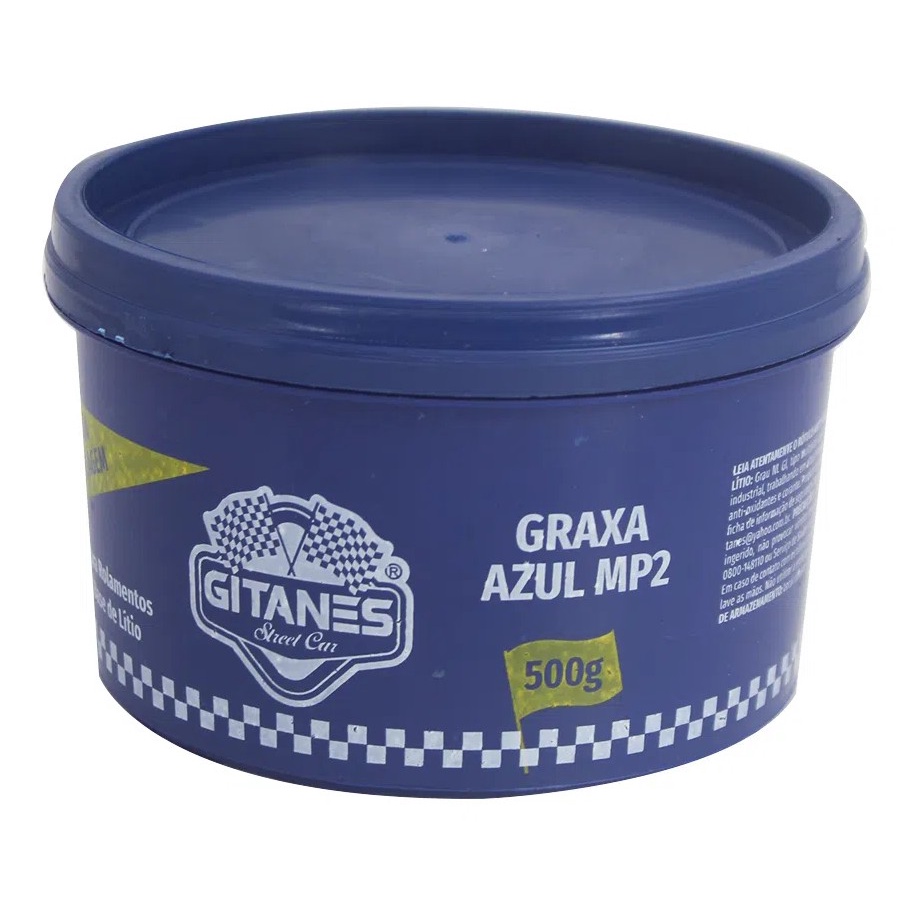 Graxa Azul à Base de Lítio (500g) Gitanes em Oferta na Shopee