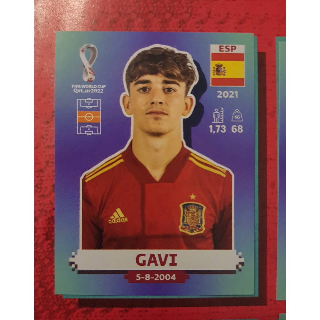 Figurinha Álbum Copa Do Mundo 2022 - Gavi