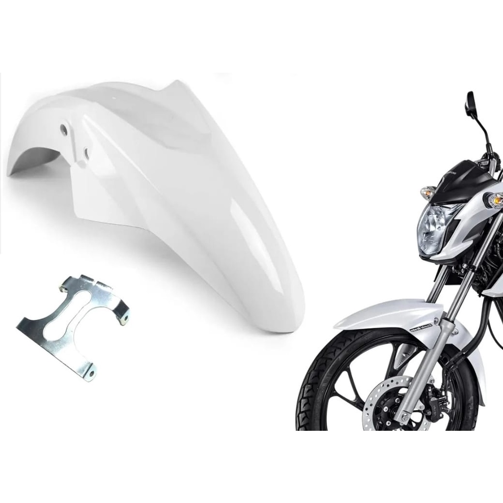 Para-Lama Dianteiro Cg Titan 150/160/Fan Start 2014 A 2022 Com Suporte.