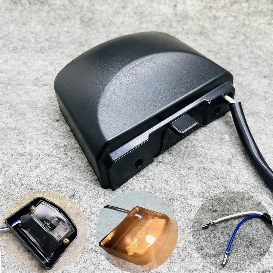 Para Yamaha YZF XJ6 R1 R6 FZ1 FZ6 FZ8 Motocicleta Luz Da Placa De Licença Traseiro Lâmpada Indicador ABS Moto Cauda Piscars