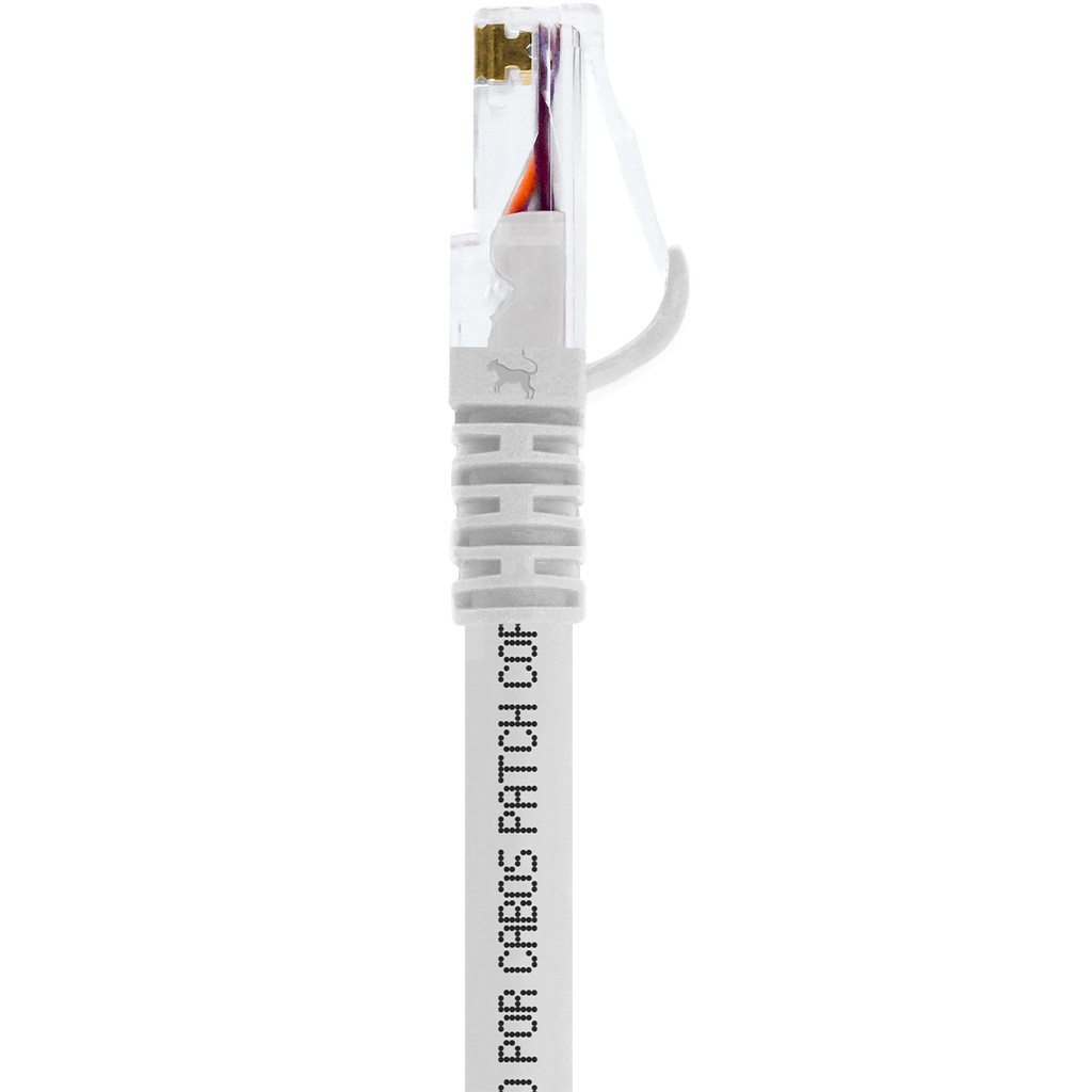 Kit Patch Cord Cat5e Branco e Verde + Patch Cord Cat6 Vermelho