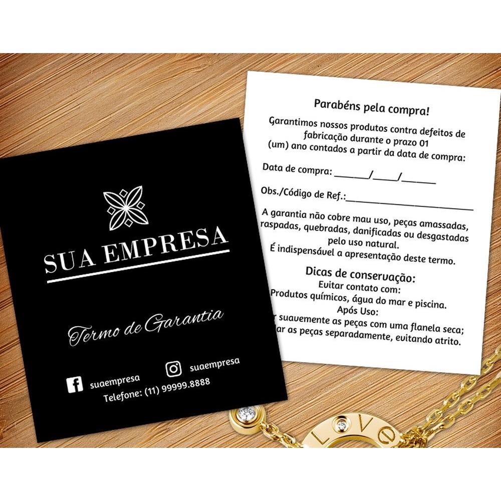 Certificado de Garantia 5x5 em Oferta na Shopee