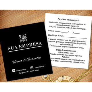 Certificado de Garantia 5x5 em Oferta na Shopee