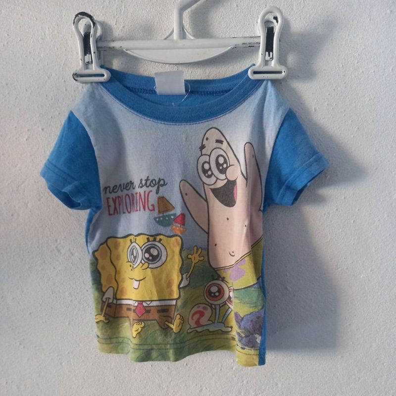 Blusa Bob Esponja infantil usada