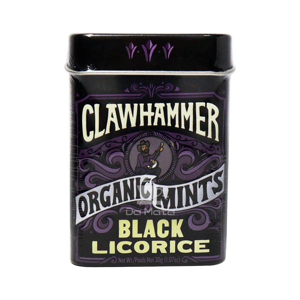 Pastilha Importada Clawhammer Black Licorice Shopee Brasil