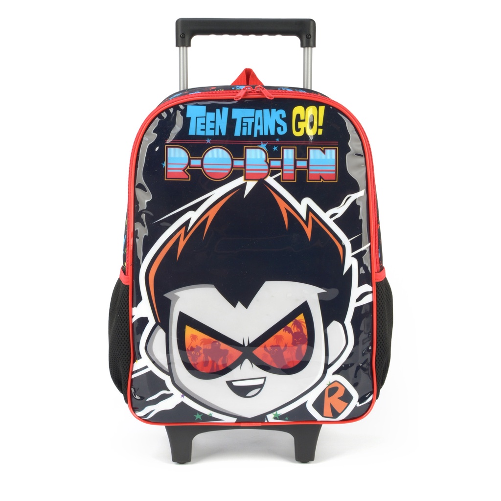 Mochila Rodinha G 16 Infantil Teen Titans Go P1 Luxcel