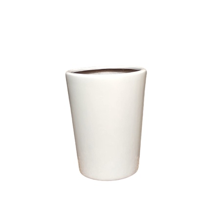 Vaso de Plantas e Flores Ibiza Cachepot Suculentas de Fibra de Vidro 40cm Qualidade Premium de Luxo Todas as Cores