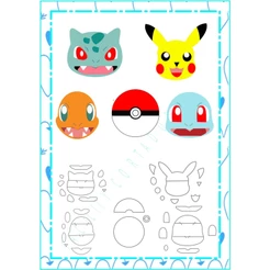 cortador kit pokemon