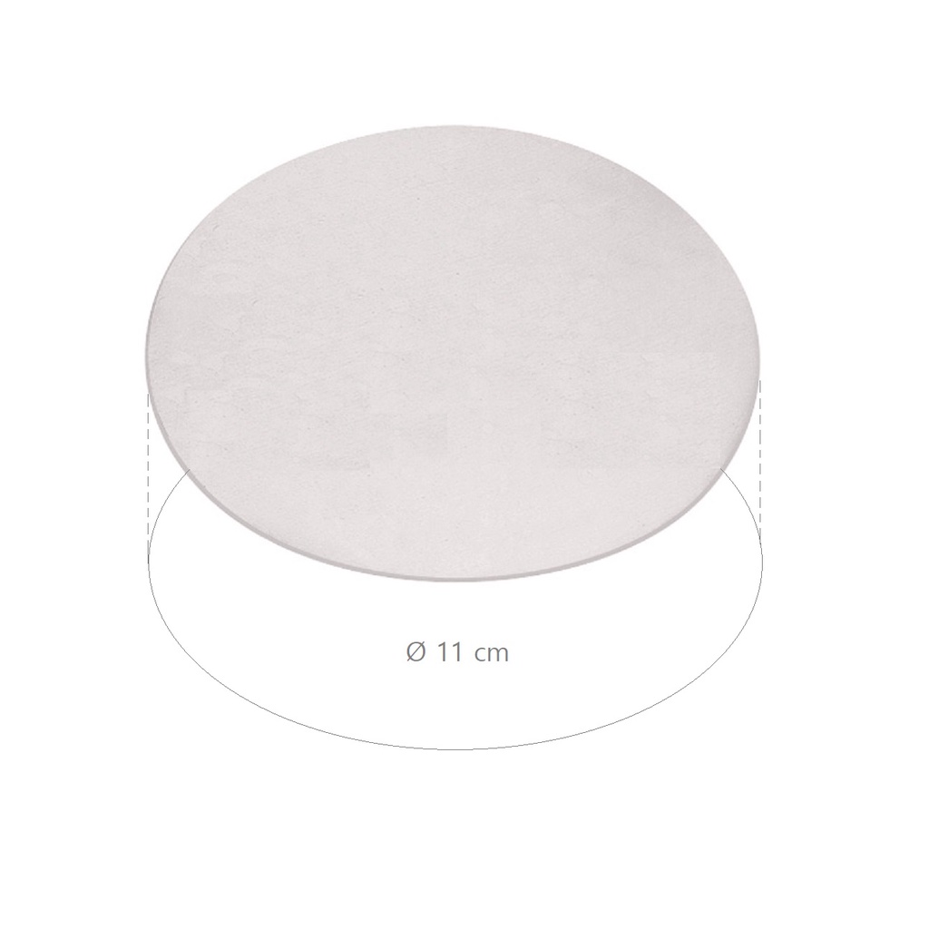 Placa Chapa Difusora De Calor Redonda Panelas 11 Cm Alumínio