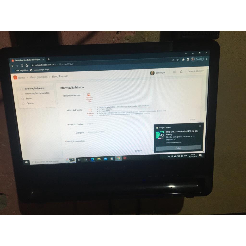 monitor positivo Shopee Brasil
