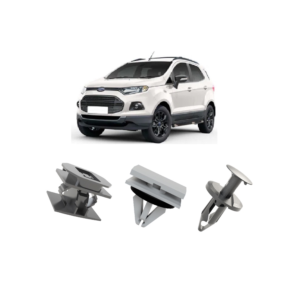 Spoiler Posteriore Per Ford EcoSport 2003-2022 – Look Carbon Fiber, Installazione Con Nastro Adesivo, Anti-graffio E Migliora Stabilità