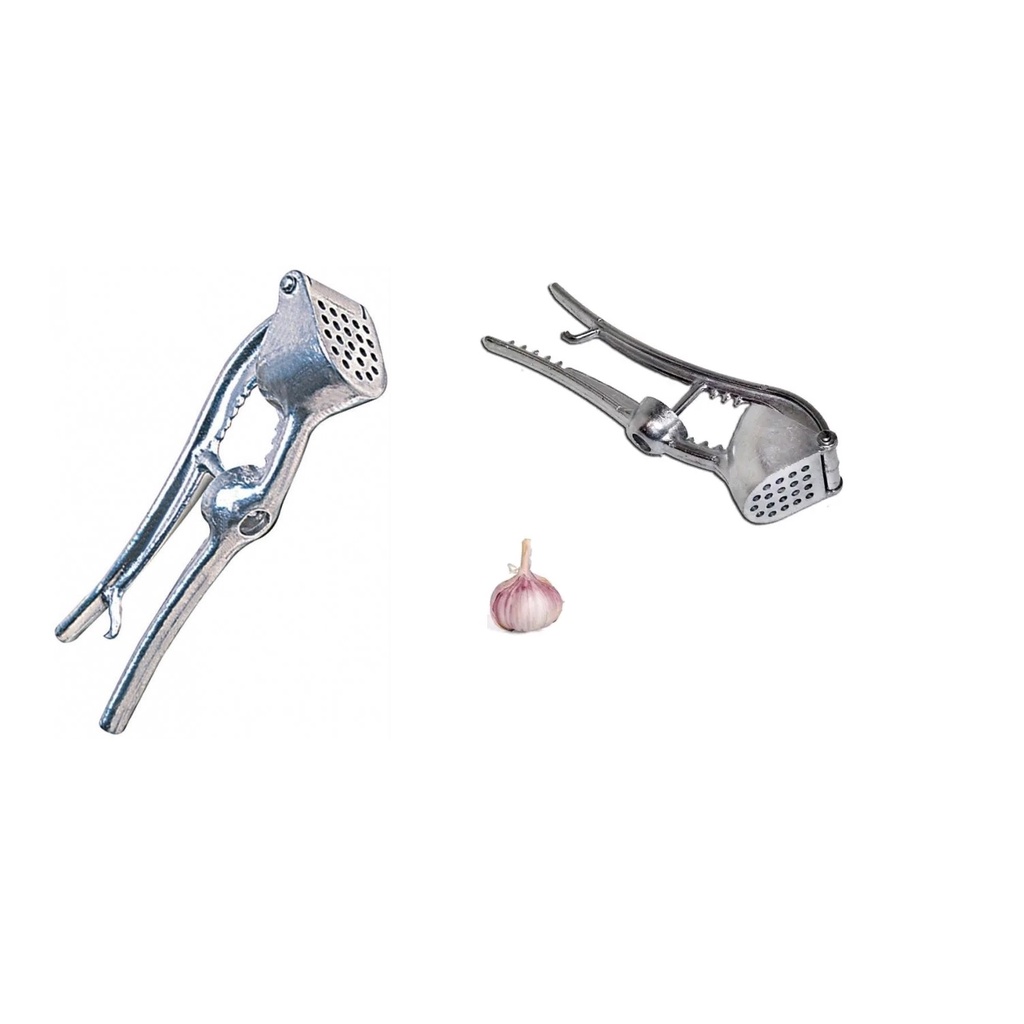 espremedor amassador alho aluminio 5 utilidades vison