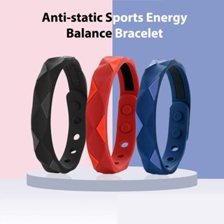 1 RedUp Pulseiras De Íon Negativo Infravermelho Longe Anti-Estático Silicone Ajustável À Prova D