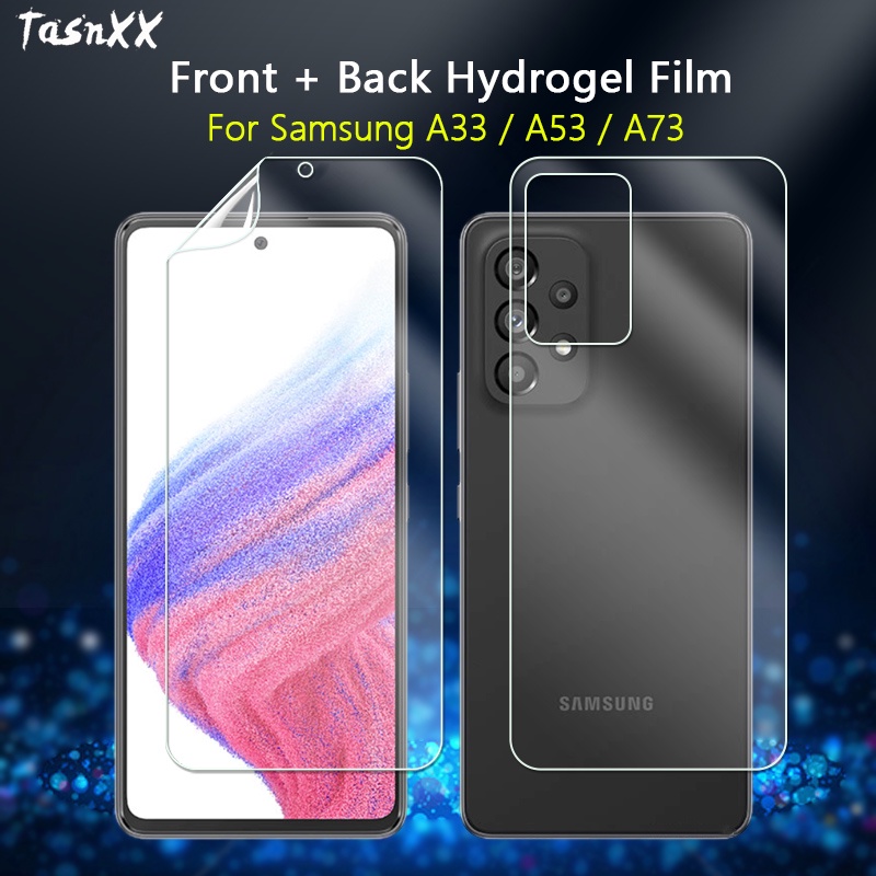 Protetor De Tela Frontal/Traseira Para Samsung Galaxy A33 A53 A73 A13 ...