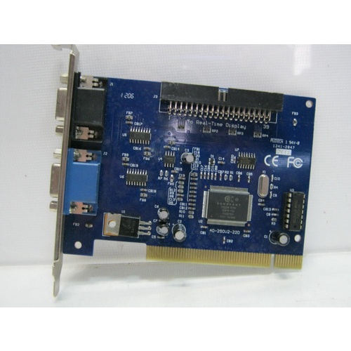 Placa  Geovision 40-250v2-22d Funcionando.