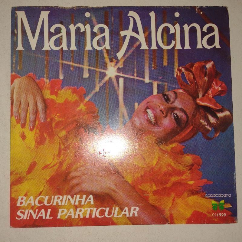 Compacto Maria Alcina - Bacurinha / Sinal Particular (VG+/EX)
