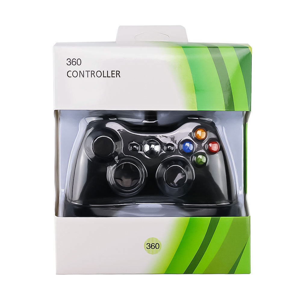 Controle De Xbox 360 Com Fio Para Video Game e PC/ Fat E Pc Joystick Jogo