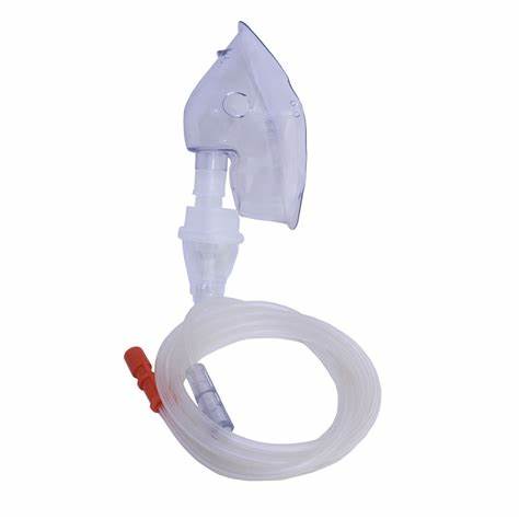Kit Para Nebulizador Com Tecnologia Superflow Plus G-tech Cor Transparente Com Detalhe Laranja