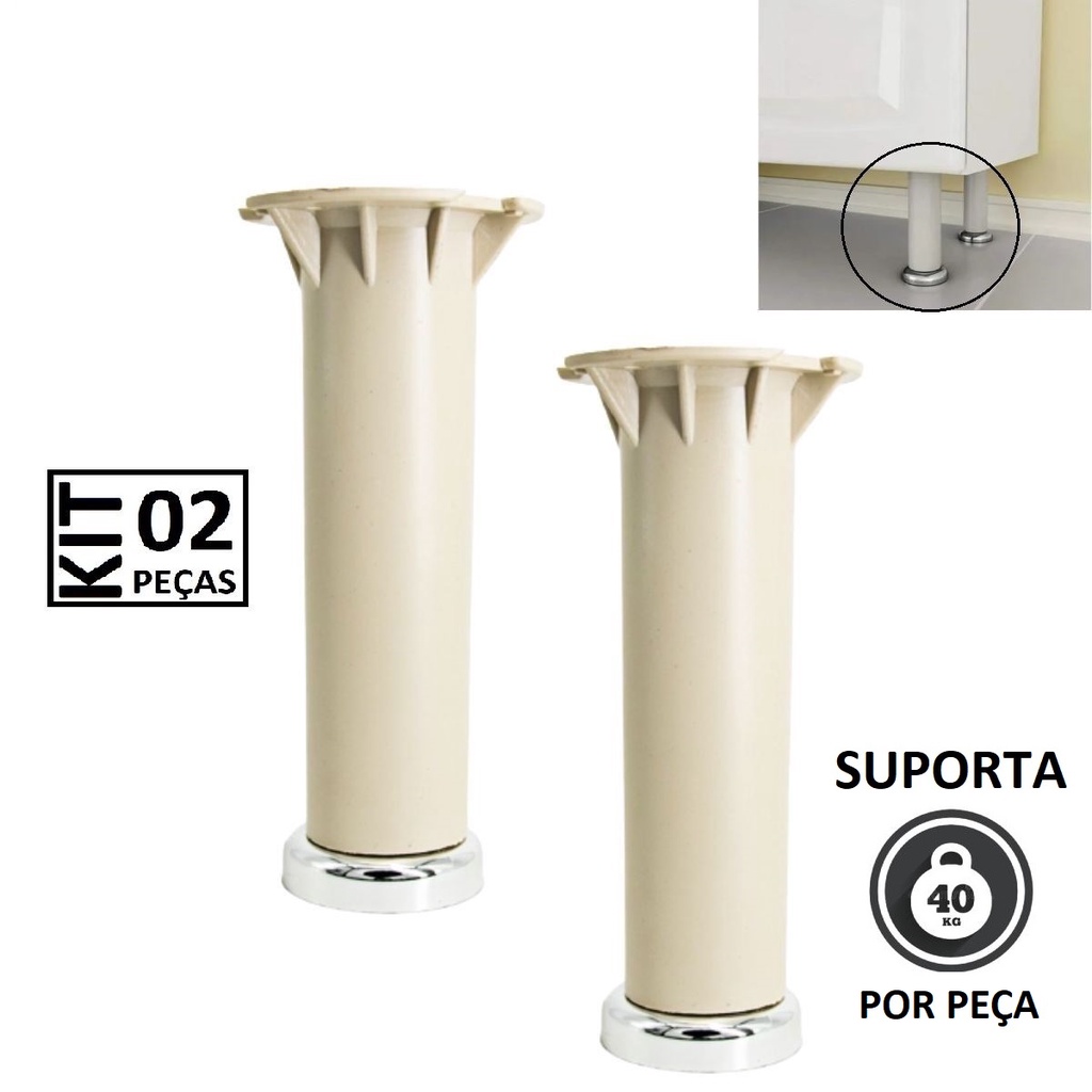 Pé para Armário de Cozinha Itatiaia: Onde Comprar | BuscaProdutos