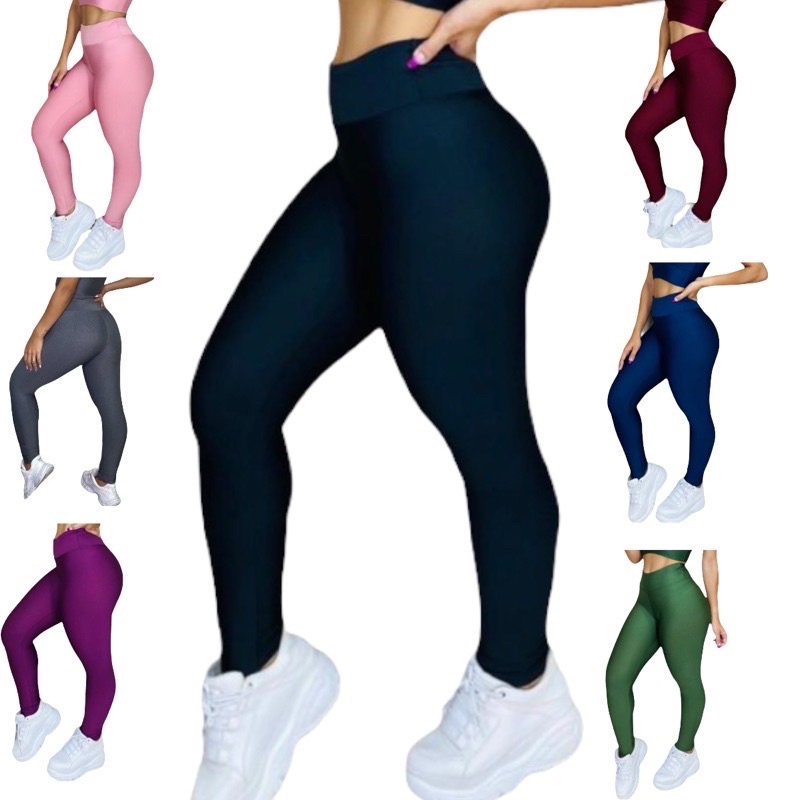 Calça legging feminina calça leg suplex academia fitness