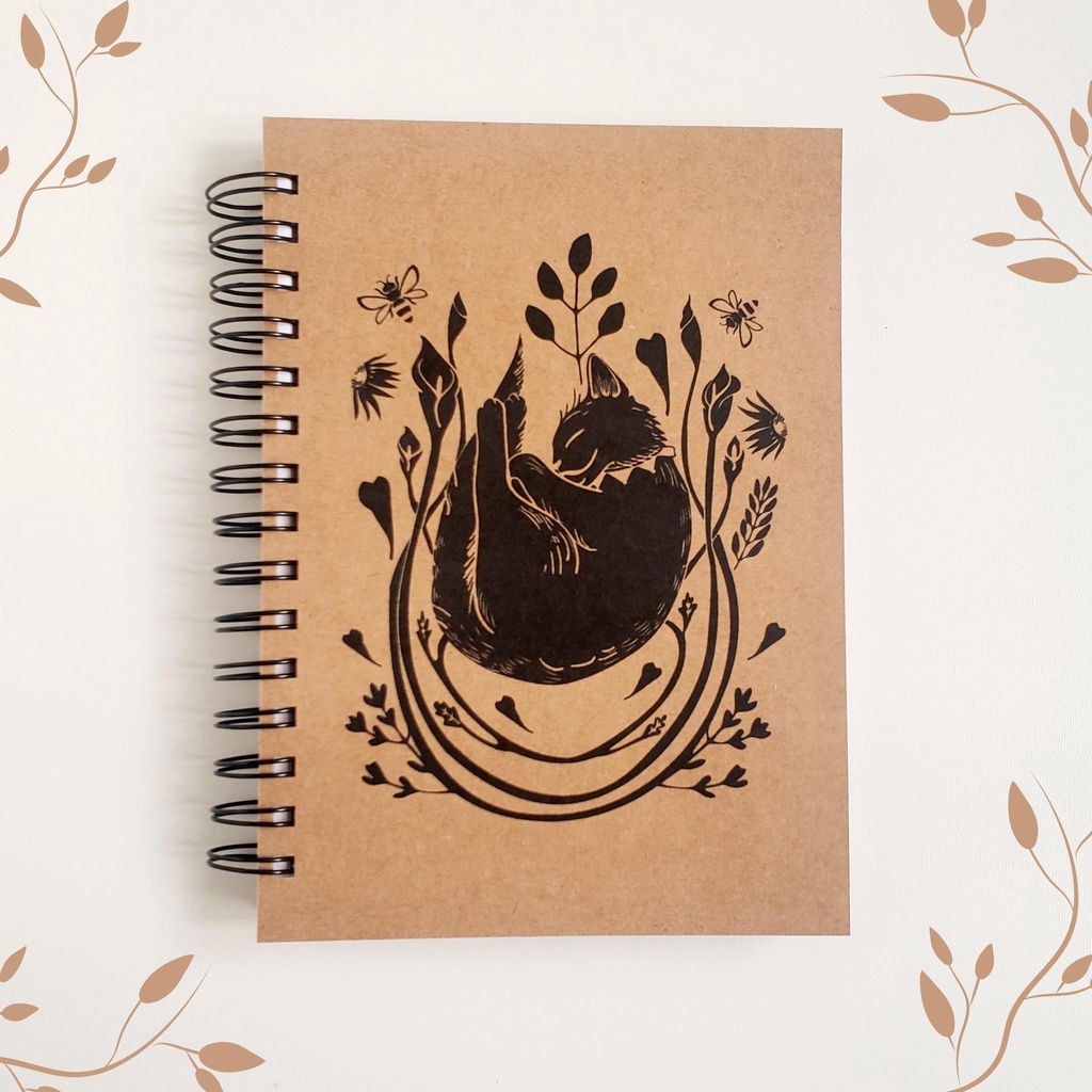 Caderno Sketchbook Desenho e Aquarela A5 21x15cm - 90g, 120g, 240g - Capa Kraft Flexível