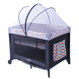 Berço Portátil com Mosquiteiro Sleep até 18Kgs Colorê Voyage