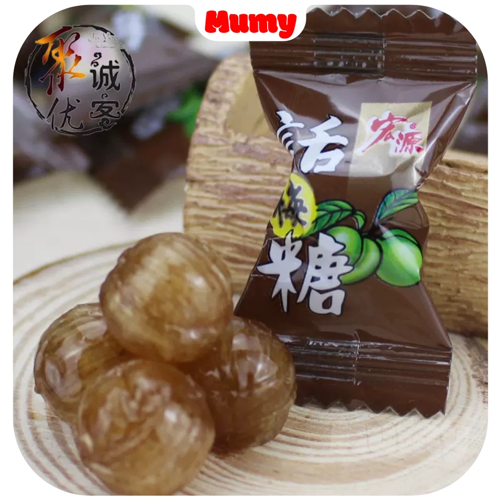 1 Bala Sabor Ameixa Chinesa Importada Da China Mumy Box Natural e Tradicional