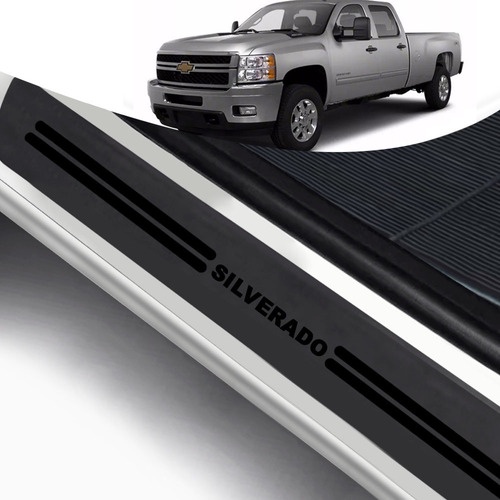 Protetor Soleira Porta Gm Silverado