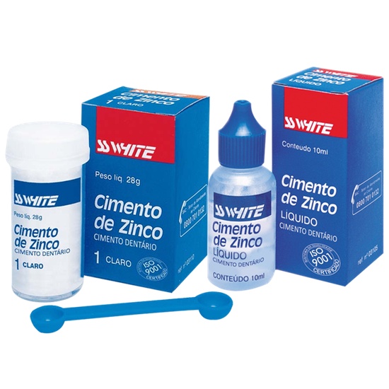 Cimento de Zinco SS White- Kit
