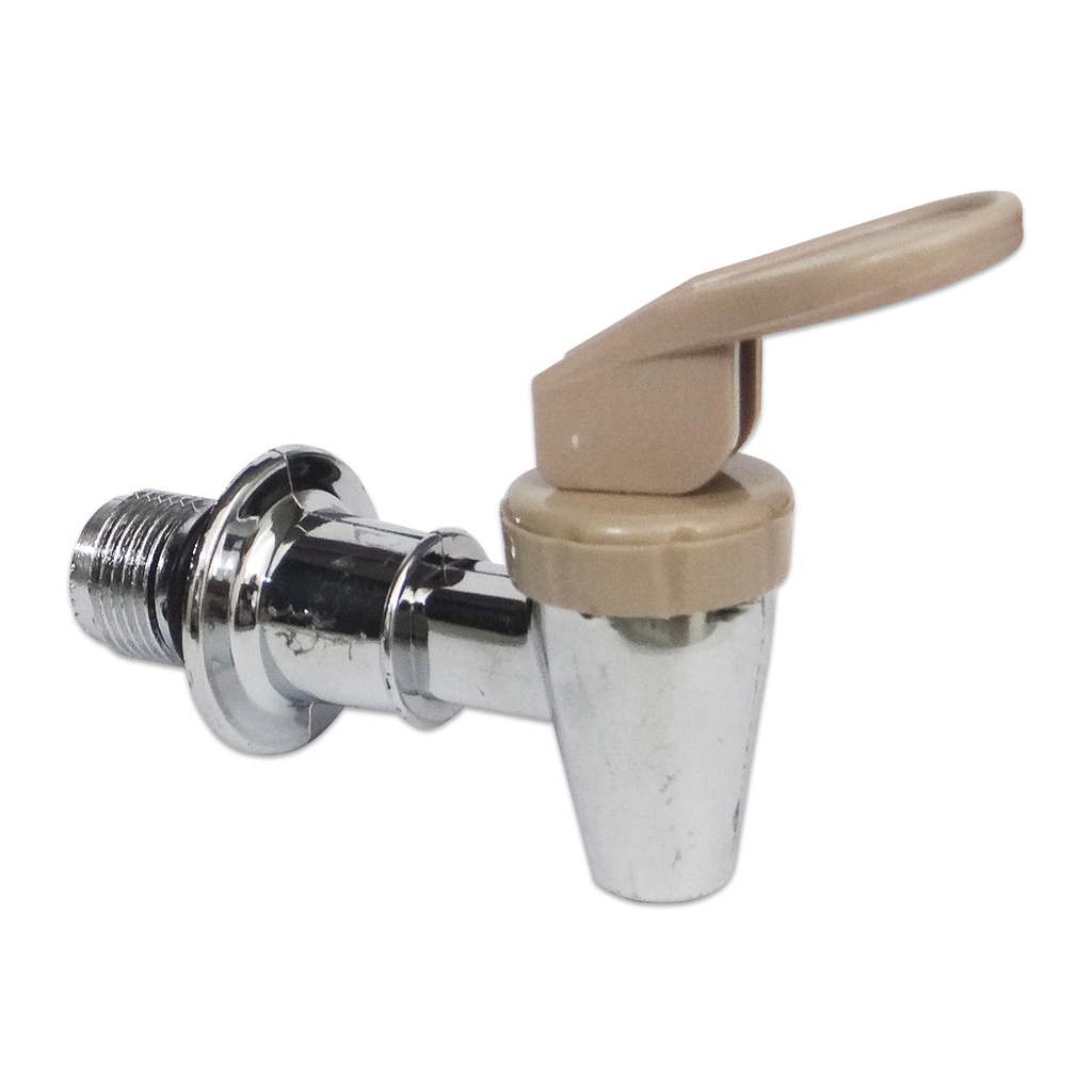 Torneira Cromada E Bege - Esmaltec
