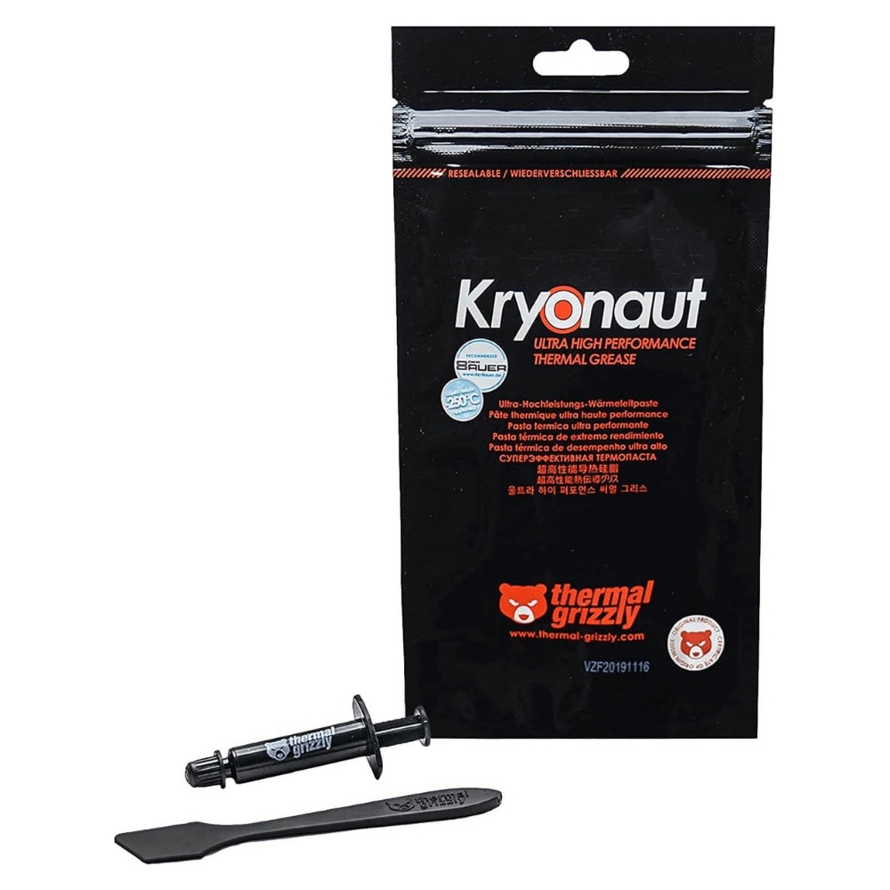 Pasta Térmica Thermal Grizzly Kryonaut 1g 12.5 W/mk