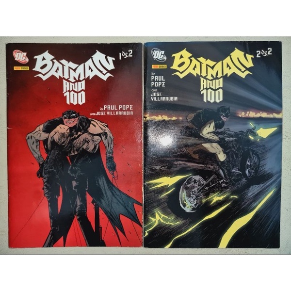 Batman Ano 100 1 2 Minisserie Completa Panini 2006 Excelentes | Shopee  Brasil