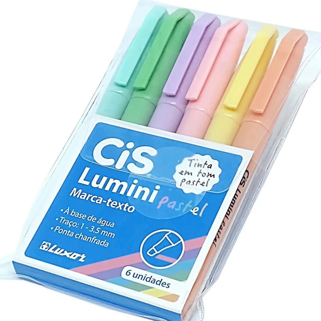 Cis Lumini Pastel Kit C Cores Shopee Brasil