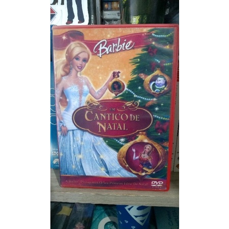 DVD Barbie Canção de Natal Original Capa impressa Usado | Shopee Brasil