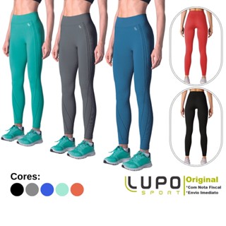 Legging Esportiva Feminina Lupo Sport Max de Leve Compressao Tecnologia Sem Costura Seamless Dry