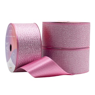 Fita de Cetim Lurex Silver Cinderela 38mm Rolo 10 Metros Glitter Brilho em Oferta na Shopee