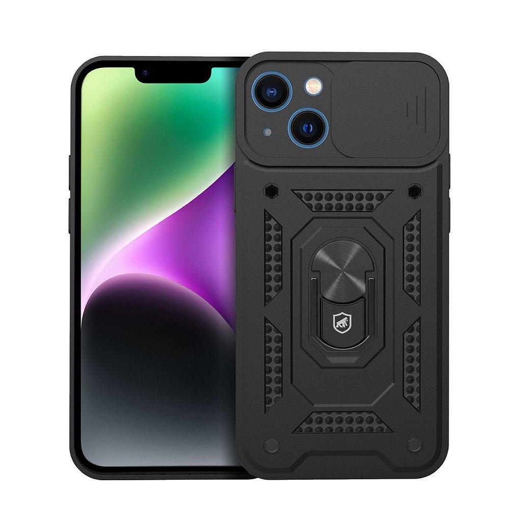 Capa Case Capinha Dinamic Protect Cam Gshield para iPhone 14 - Proteção Completa p/Tela e Câmera