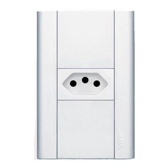 Conjunto Tomada 20A 2p+t 4x2 Branca - 1430 Fame Modulare em Oferta na Shopee