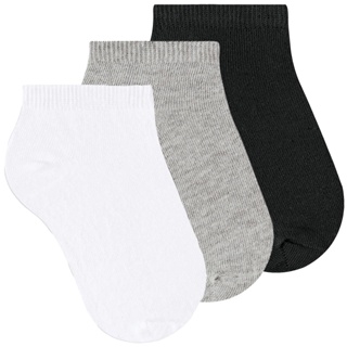 Meia Basica Infantil Selene 2070-273 Cano Curto Algodao Frio Macia Dia a Dia Tenis Escola Confortavel Fina Esportiva em Oferta na Shopee