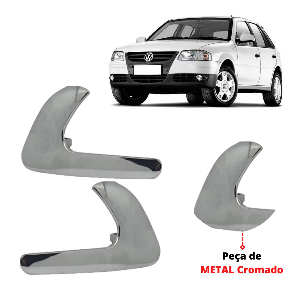 Par Maçaneta Interna Gatilho Puxador Alavanca Gol G2 G3 2005 - ENVIO RÁPIDO - Spare Parts and Accessories for Vehicles