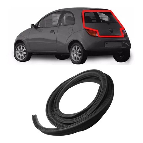 Borracha Vedação Porta Mala Ka 1996 1997 1998 1999 00 01 02 em Oferta na Shopee