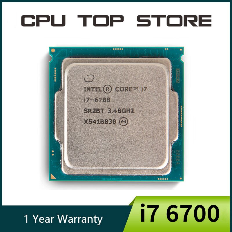 Intel core i7 6700 ghz quad 65w lga 3 4 p1ah unidade de processamento