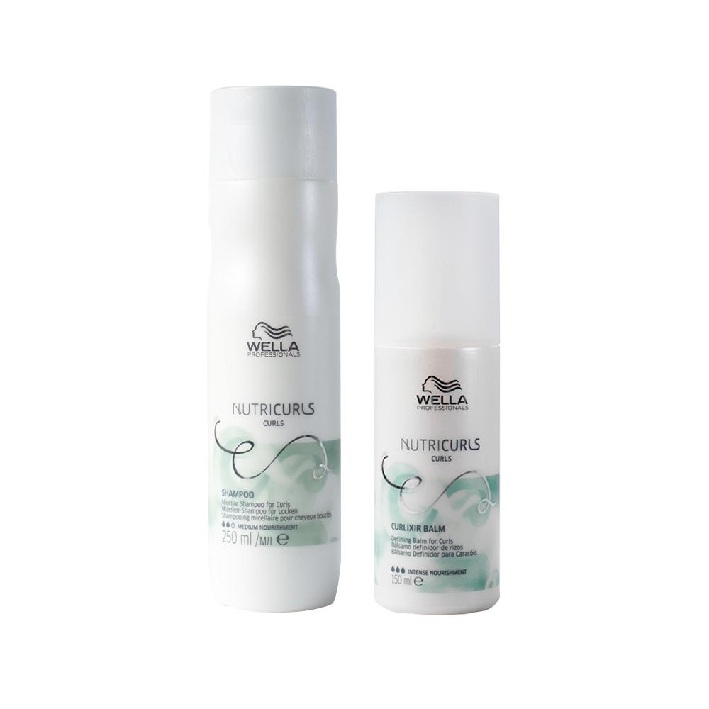 Kit Wella Professionals Nutricurls - Shampoo e Leave-in - Beauty