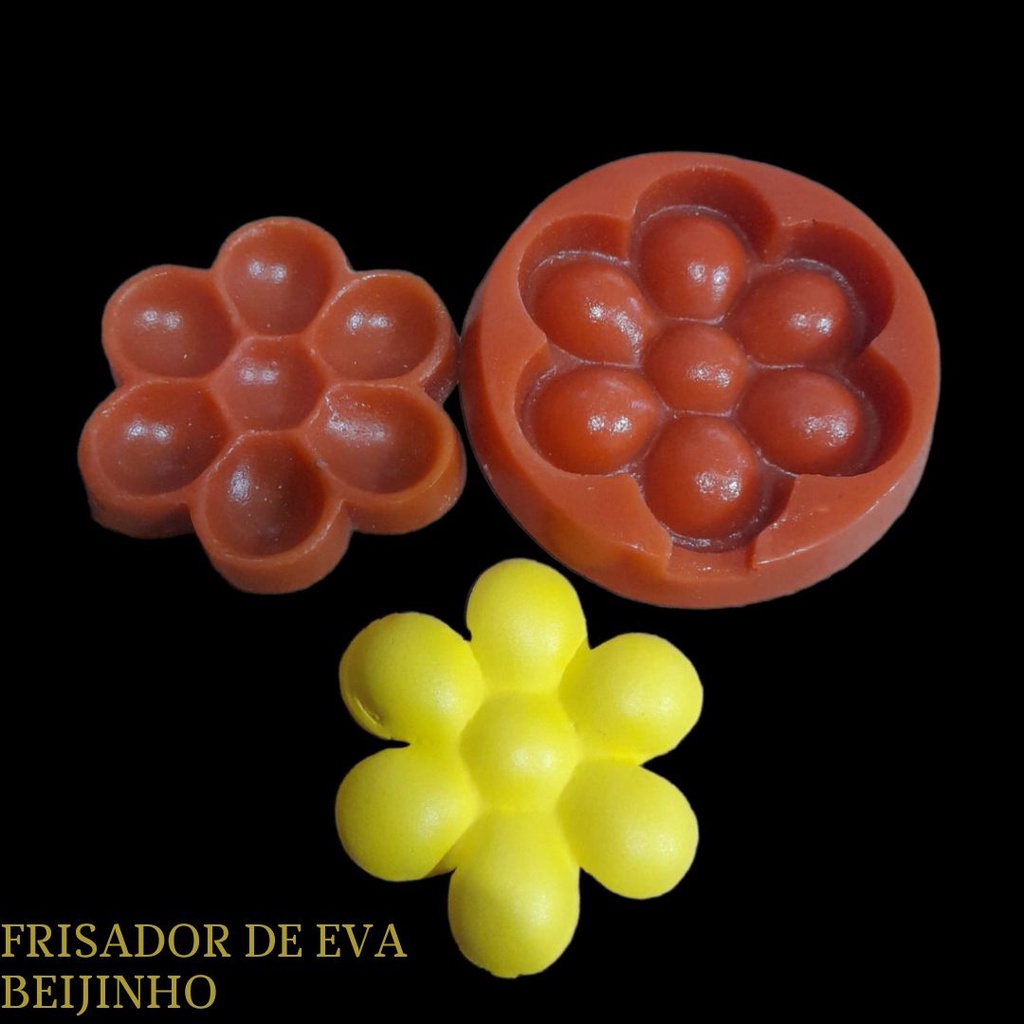 Frisador de Eva Flor Beijinho - Molde de Resina