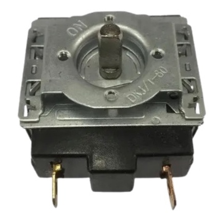 Timer para forno - 60 minutos eixo curto 1/2 lua