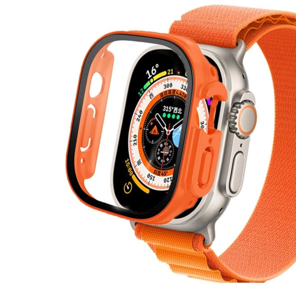 Case De Proteção 2 Em 1 Para Apple Watch Ultra 49mm Novo Shopee Brasil