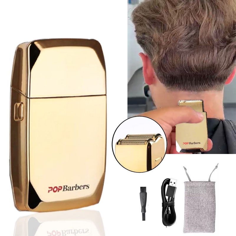 Barbeadores Pop Profissional P600 Óleo Cabeça Recíprocando Cortador De Cabelo Elétrico 0MM De 9000RPM Aparador