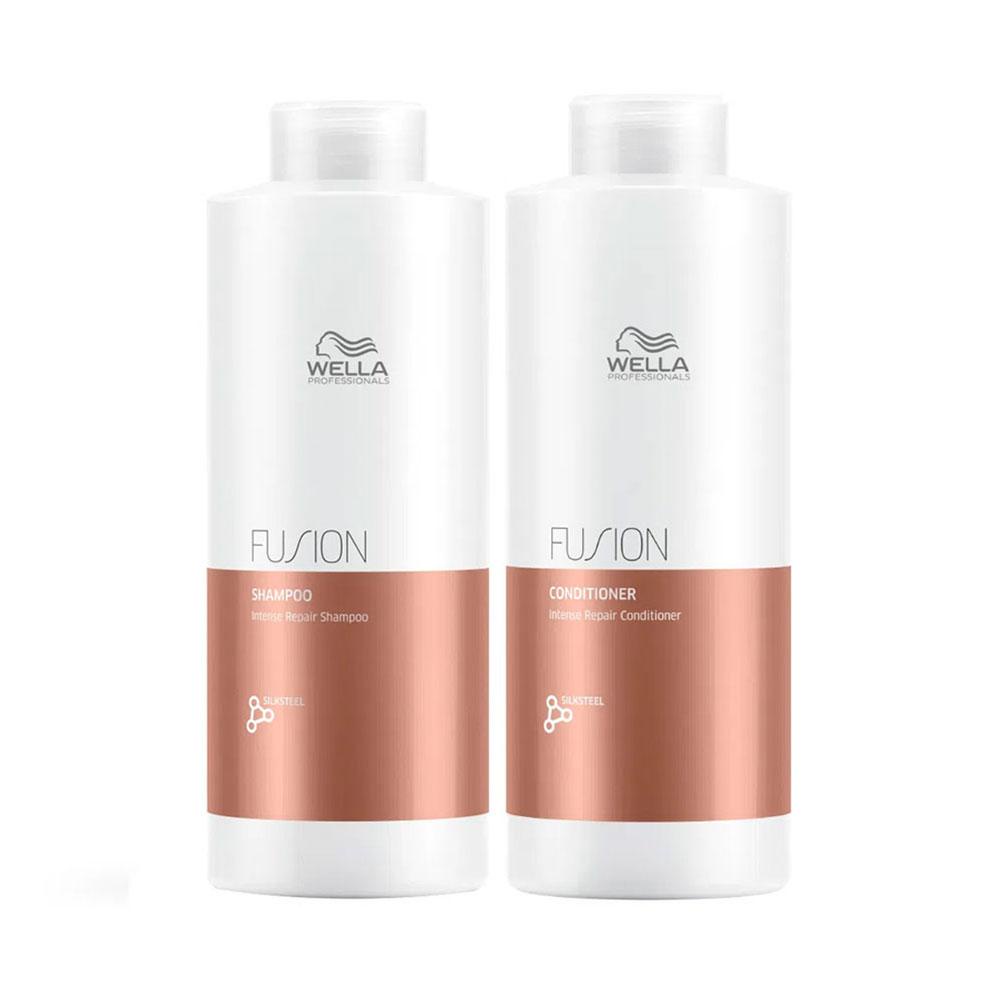 Kit Wella Professionals Fusion Profissional - Shampoo e Condicionador