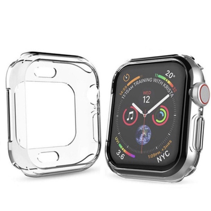 Capa Capinha case transparente fechada para relógio smart Watcht inteligente