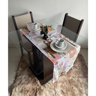 Trilho de Mesa Estampado Kit com 2 Unidades 1,45m x 0,45cm Lindas Estampas em Oferta na Shopee